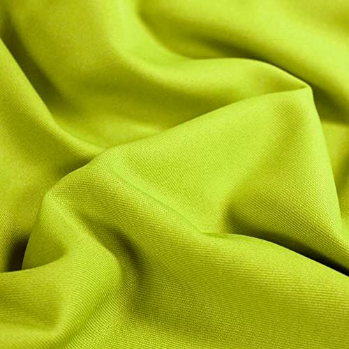 Дилейни Лаймово-зелена полиестерна габардиновая плат by The Yard за костюми, Палта, панталони /Слаксов, униформи