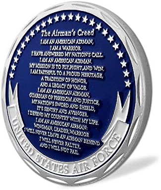 Монета на Повикване на Военно-въздушните сили на Съединените Щати Кредо авиатор Подарък на Военното Опитни