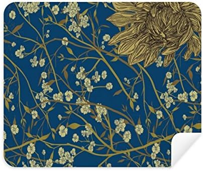 Ръчно Рисувани Цветя Хризантеми Плат За Почистване на Екрана за Пречистване на 2 елемента Замшевой Тъкан