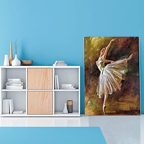 Маслени картини на Едгар Дега Модерна Балерина Платно Изкуството на Рисуване на Танцуващи Жени Изкуството Спалня Хол Стенен Декор Платно Живопис Плакати и Щампи С