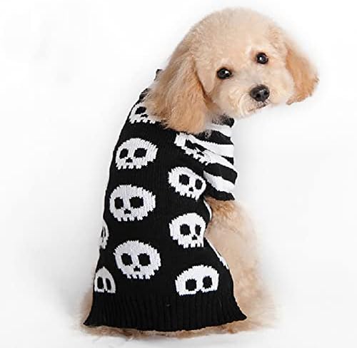 Пуловер за по-големи кучета, Девчачий Пуловер за домашни любимци на Хелоуин, Празничен Костюм Кученце, Пуловер,