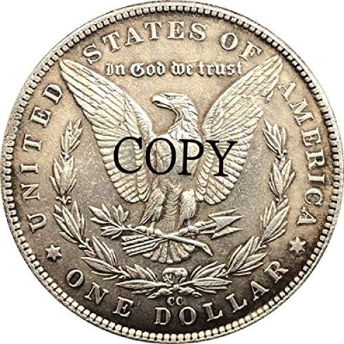 Скитник Никел 1879-cc САЩ Монета в Долари Морган Копие от Тип 187 Копие Украса за Събиране на Подаръци