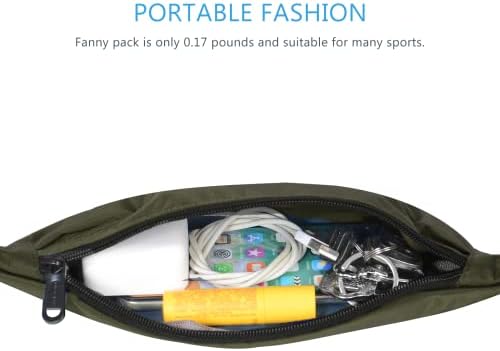 Спортна Поясная чанта NZII за мъже и Жени, Голям чанта за пътуване с Регулируем колан