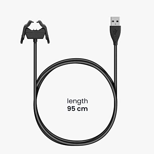 кабел за зарядно устройство kwmobile е Съвместим с Xiaomi Mi Smart Band 5 / Mi Smart Band 6 - Зарядно устройство