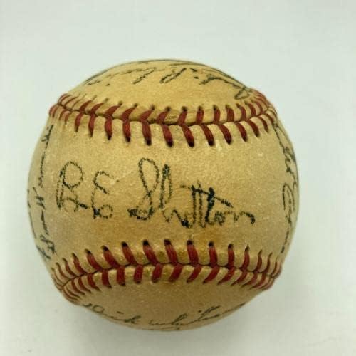 Джаки Робинсън 1949 Бруклин Доджърс, Екипът NL Champs, Подписа договор с JSA по бейзбол - Бейзболни топки с автографи