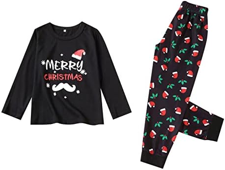Семейни Пижамные Панталони DIYAGO На Коледа, Същите тениски с Дълъг Ръкав и Панталони, нощница, Пижамный Комплект,