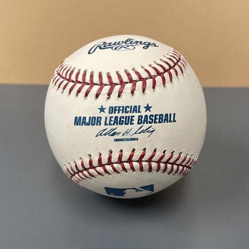 Шон Грийн 15 LA Dodgers Подписа OMLB Baseball Auto с Голограммой B & E - Бейзболни топки с автографи