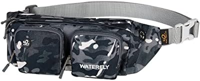 Поясная чанта WATERFLY: Пътна Набедренная чанта, Модерен Поясная bag, Регулируем Колан и раница, Поясная чанта за