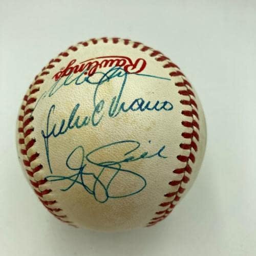 Нолан Райън 1989 Екипът на Всички звезди е Подписала Официалния Бейзболен мач на Звездите - Бейзболни топки с Автографи