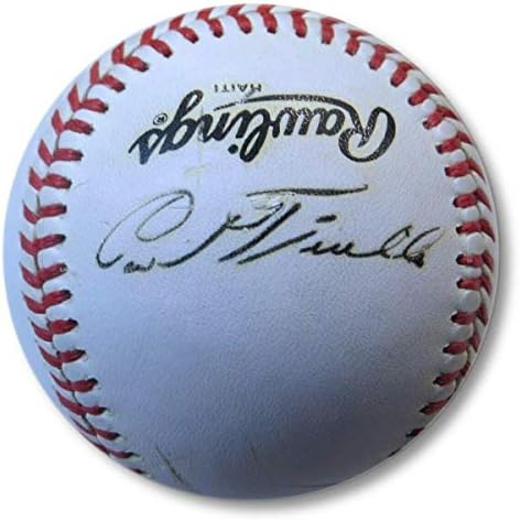 Карл Furillo Подписа Бейзболен топката Nl Brooklyn LA Dodgers с Автограф от JSA EE19898 - Бейзболни Топки С Автографи